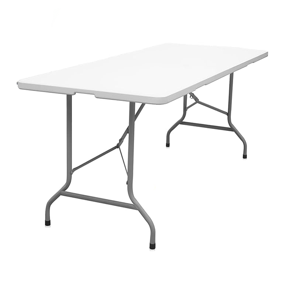 8' Rectangle Plastic Folding Table