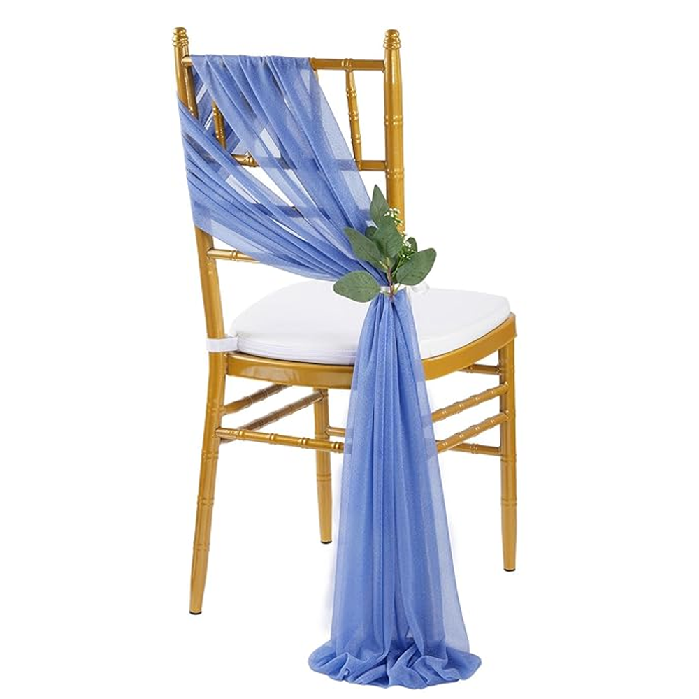 Dusty Blue Chair Sash