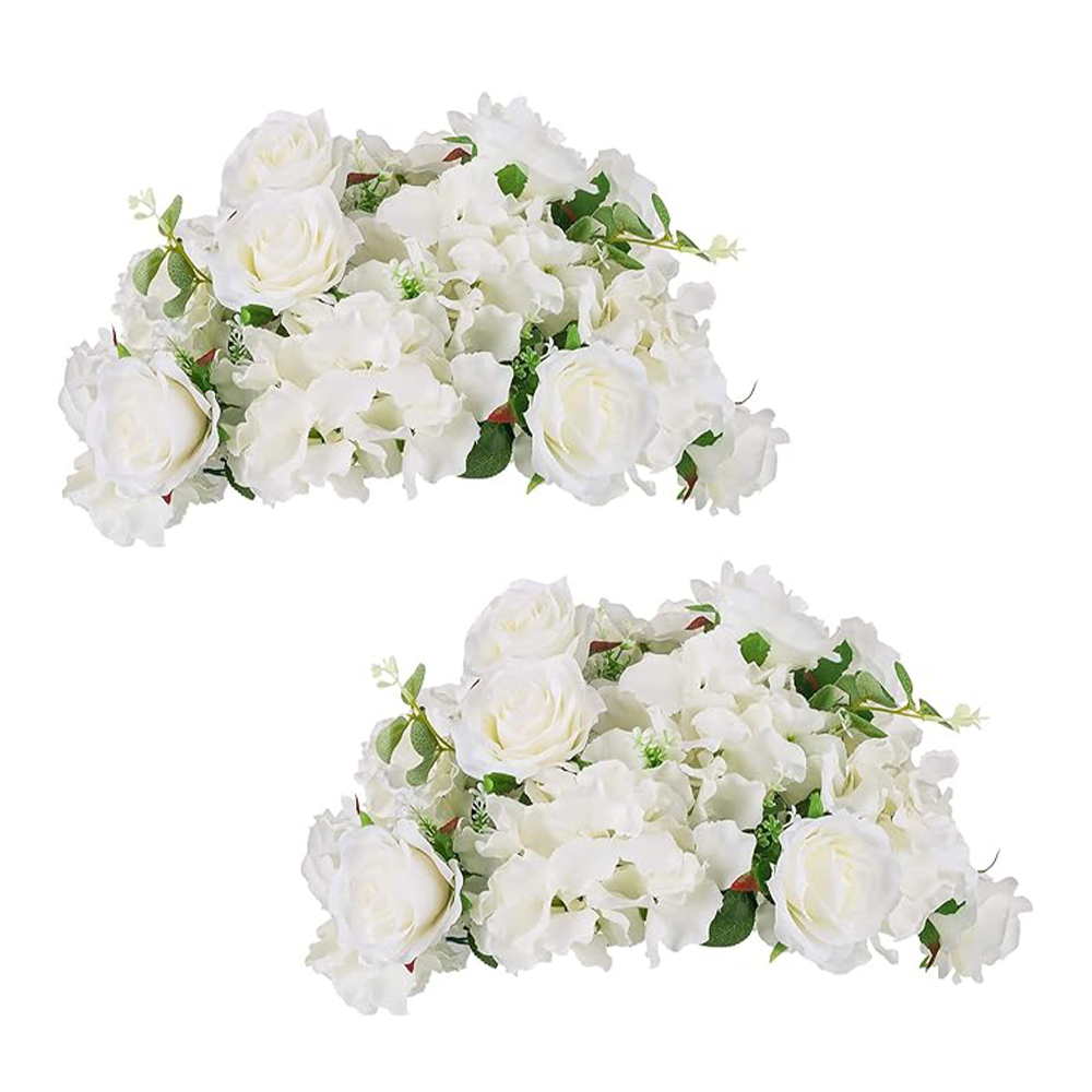White Rose Flower Ball Centerpiece