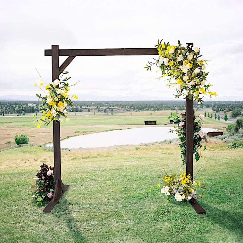 Solid Wood Arbor Arch