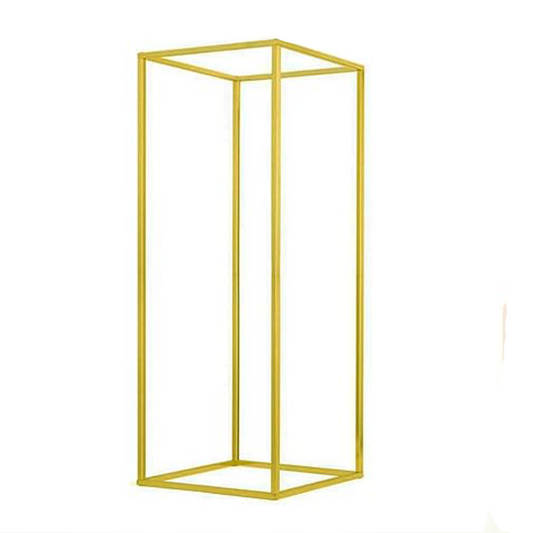 Gold Metal Flower Stand
