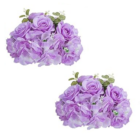 Light Purple Rose Flower Ball Centerpiece