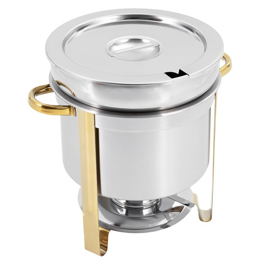 Stainless Steel 11 Qt. Soup Chafing Pot
